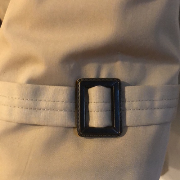 VINTAGE LAKE FOREST MENS FAUX FUR LINED COAT LIGHT BROWN SIZE 40 - Picture 5 of 16